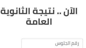 لينك نتيجة الثانوية العامة 2025 برقم الجلوس اليوم الثامن